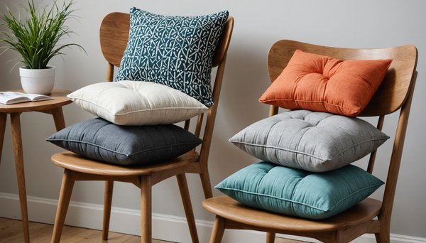 Top 5 galettes de chaise scandinaves pour un confort élégant